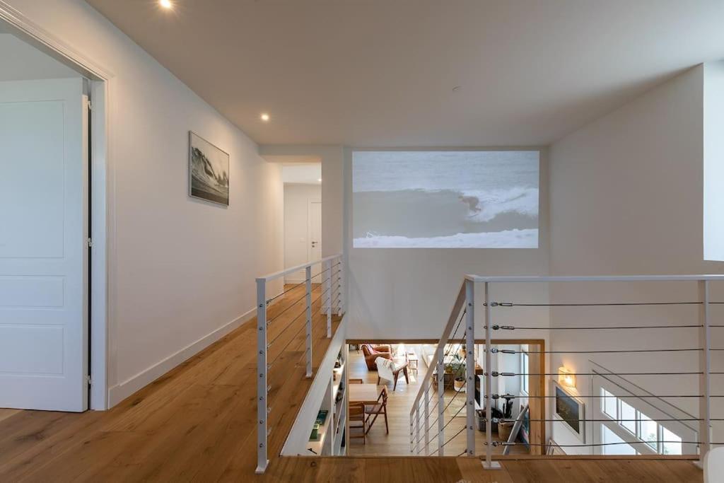 Beautiful Beach House In Front Of The Ocean Biarritz Exterior photo